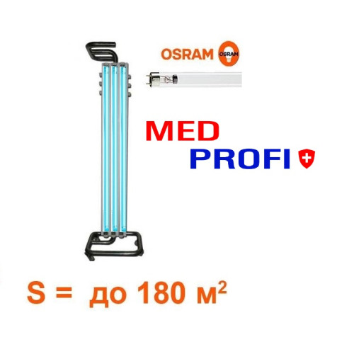 Облучатель бактерицидный Medprofi ОБПE 225M