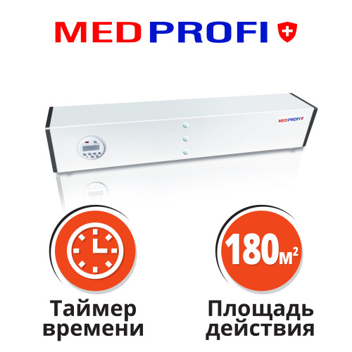 Бактерицидный рециркулятор воздуха MEDPROFI ОББ 1180 Таймер